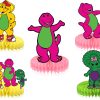 Barney & Friends Honeycomb Centerpieces Barney & Friends Honeycomb Centerpieces
