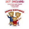Daniel Tiger Cake Topper Daniel Tiger Cake Topper