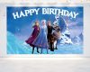 Frozen Birthday Backdrop Frozen Birthday Backdrop
