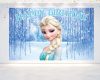 Elsa Frozen Birthday Backdrop Elsa Frozen Birthday Backdrop
