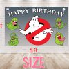 Ghostbusters Birthday Backdrop Banner Ghostbusters Birthday Backdrop Banner