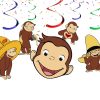Curious George Hanging Swirls Curious George Hanging Swirls