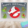 Ghostbusters Birthday Backdrop Banner Ghostbusters Birthday Backdrop Banner