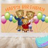 Daniel Tiger Family Birthday Backdrop Banner Daniel Tiger Family Birthday Backdrop Banner