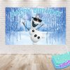 Olaf Frozen Birthday Backdrop Olaf Frozen Birthday Backdrop