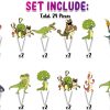 Gigantosaurus Cupcake Toppers Set of 24 Gigantosaurus Cupcake Toppers Set of 24