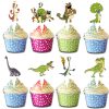 Gigantosaurus Cupcake Toppers Set of 24 Gigantosaurus Cupcake Toppers Set of 24