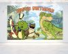 Gigantosaurus Birthday Backdrop Banner Gigantosaurus Birthday Backdrop Banner