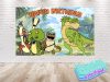 Gigantosaurus Birthday Backdrop Banner Gigantosaurus Birthday Backdrop Banner