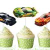 Cupcakes_Green_PSD копия-восстановлено Hot Wheels Cupcake Toppers, Race Car Cupcake Toppers.