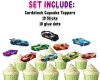 Cupcakes_Included_PSD-восстановлено Hot Wheels Cupcake Toppers, Race Car Cupcake Toppers.