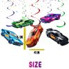 Swirls_Size_PSD-восстановлено Hot Wheels Swirl Decorations, Race Car Hanging Swirls, Racing Car Party Decorations, Hot Wheels Birthday Decor, Race Car Ceiling Swirls, Boys Birthday Party Decor