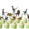 Jurassic World Cupcake Toppers, Dinosaur Birthday Decorations.