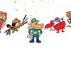 a Dog Man Banner, Dog Man Birthday Banner, Dog Man Party Decorations, Comic Book Birthday Banner, Kids Birthday Garland, Dog Man Party Supplies