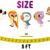 White,Brick,Wall,3d,Background Puffin Rock Banner, Puffin Rock Birthday Banner, Woodland Animal Party Decorations, Puffin Birthday Party Decor, Kids Cartoon Party Banner