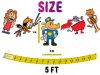 White,Brick,Wall,3d,Background Dog Man Banner, Dog Man Birthday Banner, Dog Man Party Decorations, Comic Book Birthday Banner, Kids Birthday Garland, Dog Man Party Supplies