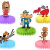 aaaa Dog Man Honeycomb Centerpieces, Dog Man Table Centerpieces.