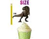 Jurassic World Cupcake Toppers, Dinosaur Birthday Decorations.