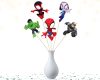 d Spidey and His Amazing Friends Centerpiece Sticks, Spidey Birthday Party Decorations.