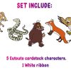 ee Gruffalo Party Banner, Woodland Birthday Banner, Forest Animal Birthday Decorations.