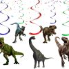 eee Jurassic World Hanging Swirls, Dinosaur Birthday Decorations, Dino Party Ceiling Decor, Jurassic Dinosaur Party Supplies, Hanging Swirl Decorations