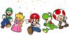 eeee Super Mario Banner, Mario Birthday Banner, Nintendo Party Decorations.