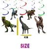 eeeee Jurassic World Hanging Swirls, Dinosaur Birthday Decorations, Dino Party Ceiling Decor, Jurassic Dinosaur Party Supplies, Hanging Swirl Decorations