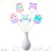 g Squishmallow Centerpieces, Squishmallow Table Decorations, Kawaii Party Centerpieces, Pastel Birthday Table Decor, Cute Animal Party Decorations