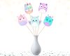 g Squishmallow Centerpieces, Squishmallow Table Decorations, Kawaii Party Centerpieces, Pastel Birthday Table Decor, Cute Animal Party Decorations