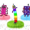 gg Numberblocks Honeycomb Centerpieces, Numberblocks Party Decorations.