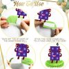 gggg Numberblocks Honeycomb Centerpieces, Numberblocks Party Decorations.