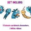 Pout-Pout Fish Hanging Decorations, Pout-Pout Fish Party Banner, Under the Sea Birthday Decor, Ocean Fish Birthday Party Decorations, Pout Pout Fish Baby Shower Banner