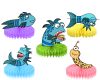 Pout-Pout Fish Honeycomb Centerpieces, Pout-Pout Fish Party Decorations, Under the Sea Table Centerpieces, Ocean Birthday Decor, Pout Pout Fish Baby Shower Decorations