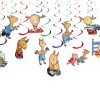 i Llama Llama Birthday Party Hanging Swirls, Llama Llama Decorations, Storybook Birthday Decor, Llama Hanging Ceiling Swirls, Classroom Party Decorations