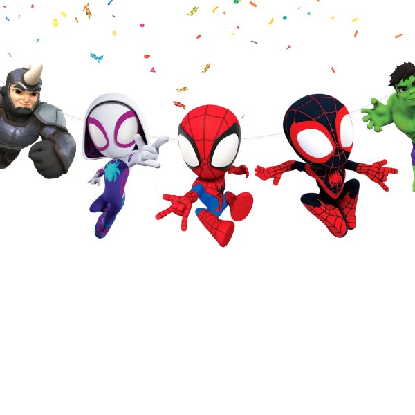 Spidey and His Amazing Friends Banner, Superhero Birthday Banner, Spider Hero Party Decorations, Spidey Birthday Party Decor, Boys Birthday Garland