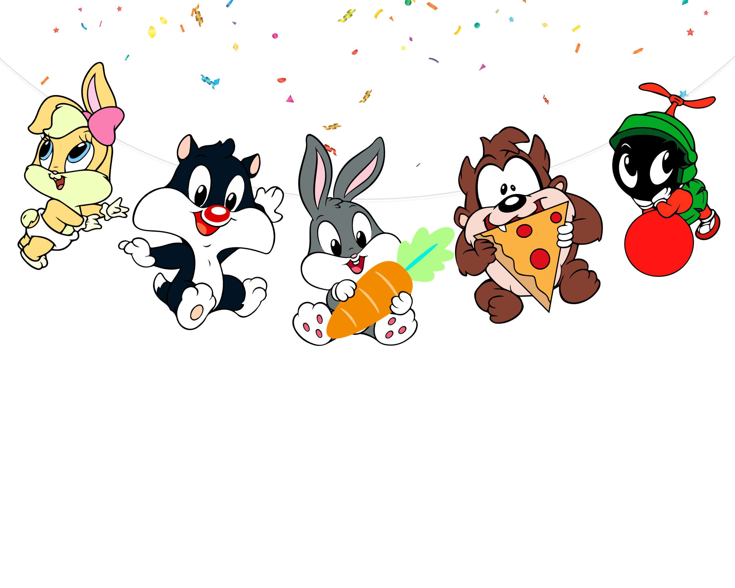 Looney Tunes Birthday Banner, Looney Tunes Happy Birthday Banner, Cartoon Character Birthday Decorations, Looney Tunes Party Banner, Kids Birthday Party Decor, Baby Shower Banner