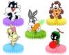 Looney Tunes Honeycomb Centerpieces, Looney Tunes Table Centerpieces, Cartoon Character Honeycomb Decorations, Looney Tunes Birthday Party Decor, Kids Party Table Decorations, Baby Shower Centerpieces