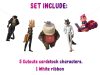 pp Bad Guys Banner, Bad Guys Birthday Banner, Cartoon Animal Movie Banner, Villain Party Decorations, Kids Birthday Garland, Animal Heist Party Decor