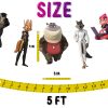 White,Brick,Wall,3d,Background Bad Guys Banner, Bad Guys Birthday Banner, Cartoon Animal Movie Banner, Villain Party Decorations, Kids Birthday Garland, Animal Heist Party Decor