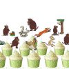 rrrrr Gruffalo Cupcake Toppers, Woodland Animal Cupcake Picks.