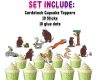 rrrrrr Gruffalo Cupcake Toppers, Woodland Animal Cupcake Picks.