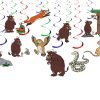 t Gruffalo Hanging Swirl Decorations, Woodland Party Ceiling Decorations.