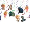 t Trash Truck Hanging Swirls Decorations, Trash Truck Birthday Hanging Decor, Garbage Truck Party Swirls, Trash Truck Ceiling Decorations, Truck Birthday Party Decor