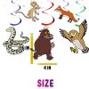 tttt Gruffalo Hanging Swirl Decorations, Woodland Party Ceiling Decorations.