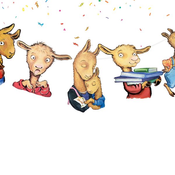 Llama Llama Birthday Banner, Llama Llama Party Banner, Llama Llama Decorations, Storybook Birthday Banner, Llama Birthday Party Decor, Reading Party Banner