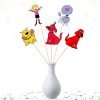 u Clifford Centerpiece Sticks, Big Red Dog Party Centerpieces, Puppy Birthday Table Decor, Cartoon Dog Party Decorations, Clifford Birthday Supplies