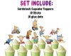 uu Llama Llama Cupcake Toppers, Llama Llama Birthday Cupcake Toppers, Storybook Party Cupcake Picks, Llama Birthday Decorations, Reading Party Supplies, Book Theme Cupcake Toppers