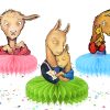 yy Llama Llama Honeycomb Centerpieces, Llama Birthday Table Centerpieces, Llama Llama Party Decorations, Storybook Party Decor, Reading Party Centerpieces, Book Theme Birthday Decorations