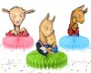 yy Llama Llama Honeycomb Centerpieces, Llama Birthday Table Centerpieces, Llama Llama Party Decorations, Storybook Party Decor, Reading Party Centerpieces, Book Theme Birthday Decorations
