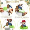 yyyyyyyy Super Mario Honeycomb Centerpieces, Mario Party Table Decorations.